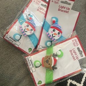 Light up Christmas bracelet